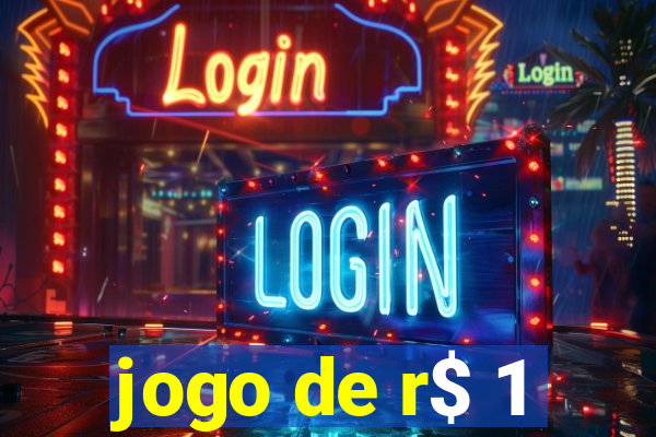 jogo de r$ 1